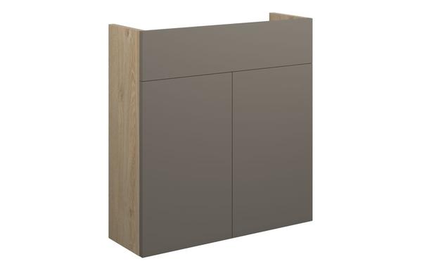 Eden 600mm Slim Basin Unit - Matt Stone (Oak Cab)